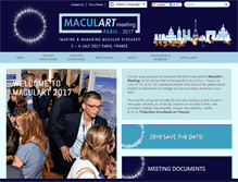 Tablet Screenshot of maculart-meeting.com